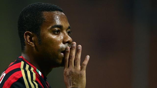 Robinho, à l'époque où il évoluait à l'AC Milan. [Olivier Morin]