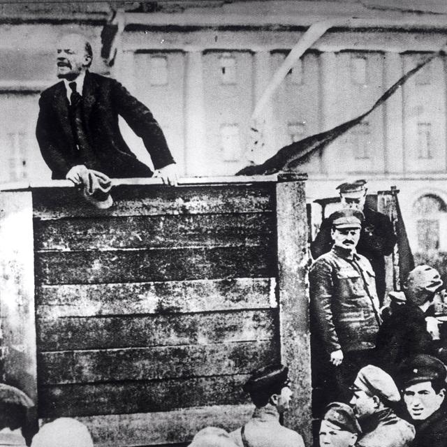 Lénine, figure phare de la Révolution russe. [united archives / DPA / AFP]
