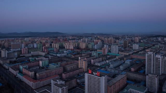 La ville de Pyongyang, Corée du Nord. [AFP - Ed Jones]