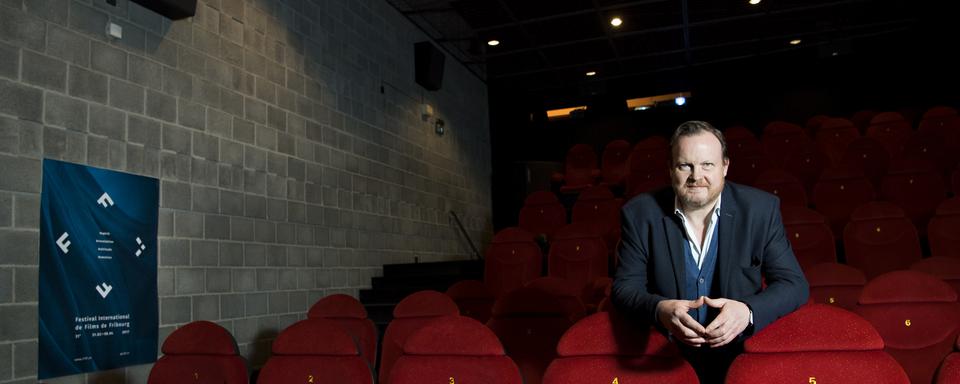 Thierry Jobin, directeur artistique du FIFF, Festival International de Films de Fribourg. [Keystone - Jean-Christophe Bott]