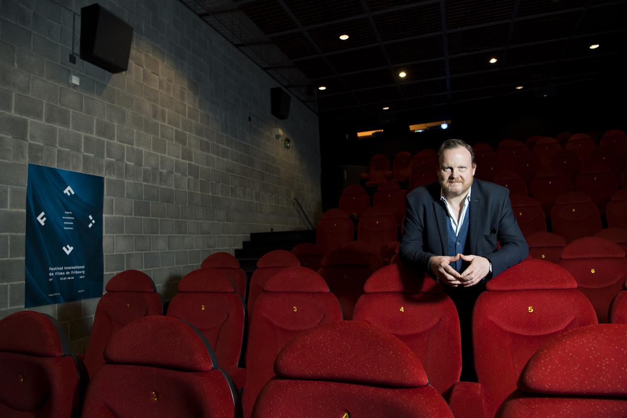 Thierry Jobin, directeur artistique du FIFF, Festival International de Films de Fribourg. [Keystone - Jean-Christophe Bott]