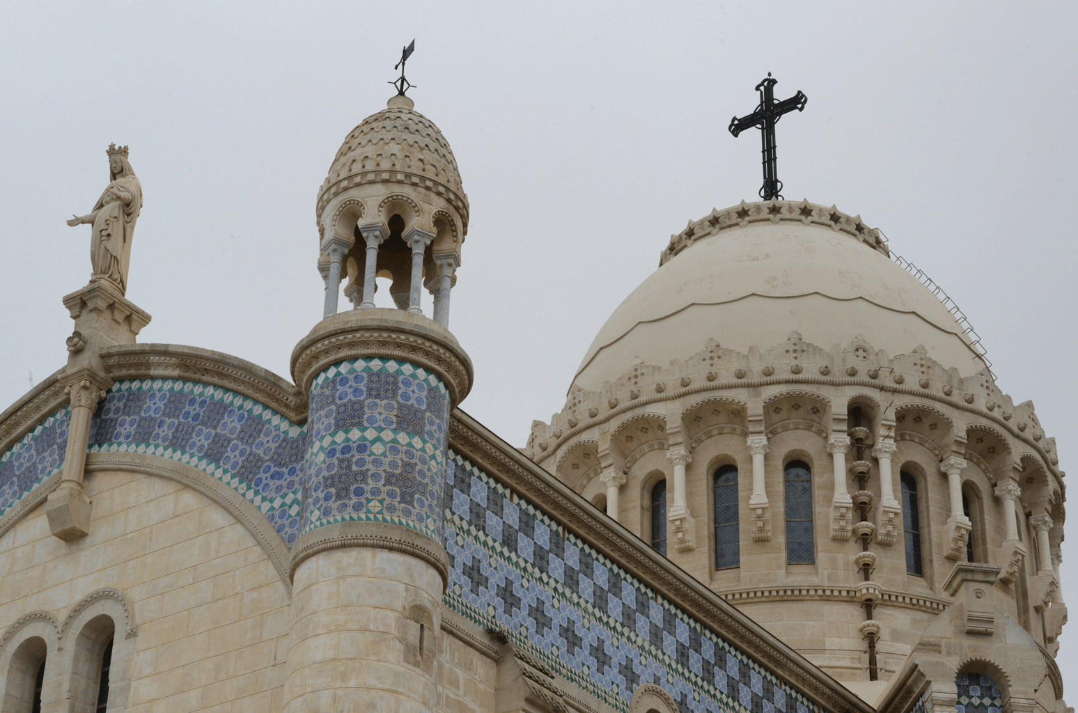 Basilique Notre-Dame d'Afrique, Alger [AFP - Farouk Batiche]
