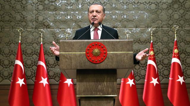 Le président turc Recep Tayyip Erdogan, le 12 janvier à Ankara.