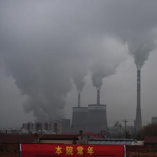 Une centrale à charbon, en Chine. [AFP - GREG BAKER]
