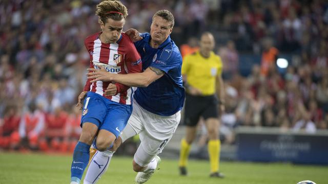 Antoine Griezmann a inscrit l'unique but de la soirée sur penalty. [AFP - Curto De La Torre]