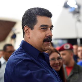 Le président vénézuélien Nicolas Maduro. [AFP - Carlos Becerra / Anadolu Agency]