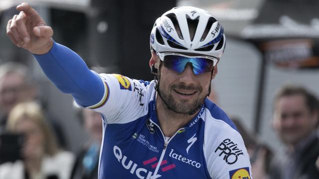 Tom Boonen domptera-t-il les pavés de Paris-Roubaix pour la 5e et ultime fois? [Keystone - Olivier Matthys]