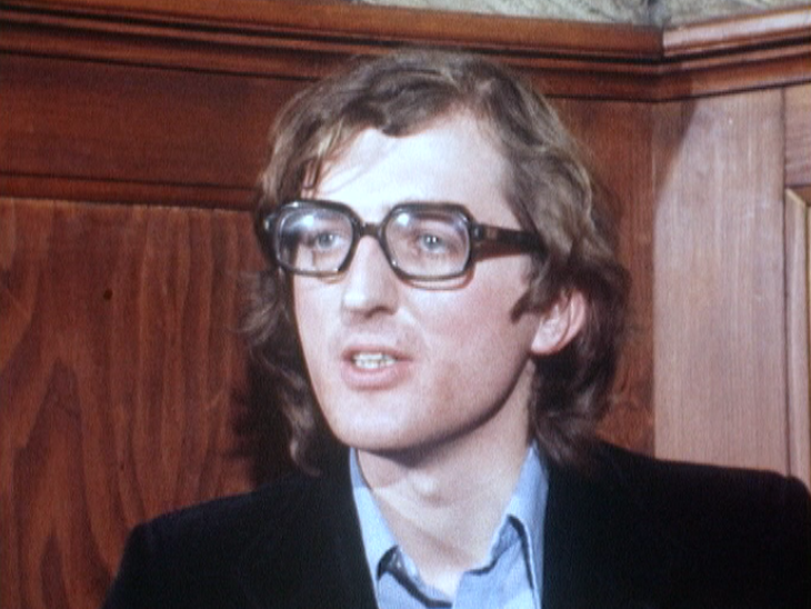 Philippe Roch en 1977. [RTS]