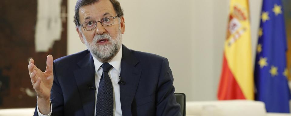 Le Premier ministre espagnol Mariano Rajoy. [Keystone - Angel Diaz]