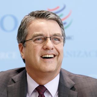 Roberto Azevedo, directeur général de l'OMC. [keystone - Salvatore Di Nolfi]