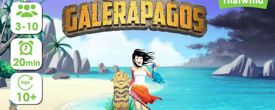 Le jeu "Galèrapagos". [Gigamic]