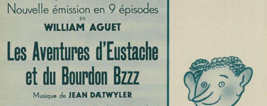 Les aventures d'Eustache et du bourdon Bzzz en 1942