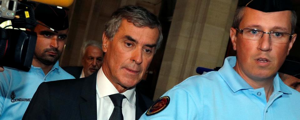 Argent caché: Jérôme Cahuzac à l'ouverture de son procès, 05.09.2016. [Reuters - Philippe Wojazer]