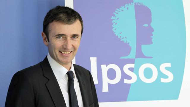 Brice Teinturier, directeur général France d'Ipsos. [AFP - Patrick Kovarik]