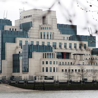 Le siège des services de renseignement britanniques à Londres.