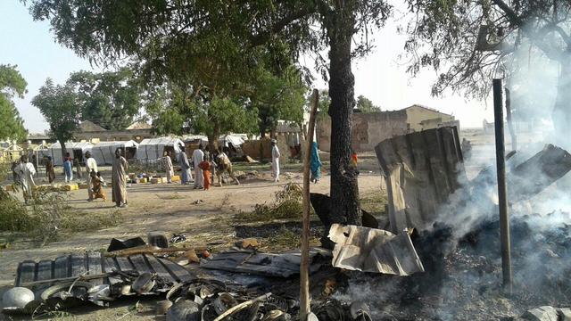 L'attaque accidentelle de mardi aurait fait 200 morts dans la ville de Rann. [MSF]