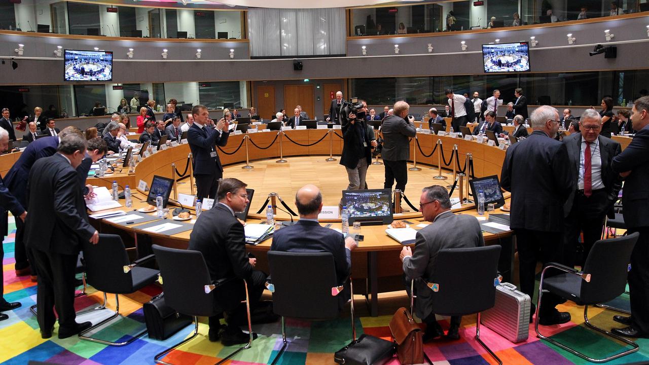 Les ministres européens de l'Economie et des Finances se sont réunis à Bruxelles pour établir une liste de paradis fiscaux. [Anadolu Agency/AFP - Dursun Aydemir]