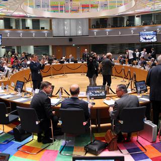 Les ministres européens de l'Economie et des Finances se sont réunis à Bruxelles pour établir une liste de paradis fiscaux. [Anadolu Agency/AFP - Dursun Aydemir]