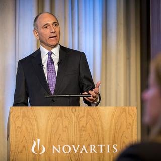 Joseph Jimenez a présenté une performance de Novartis en baisse sur l'année 2016. [Patrick Straub]