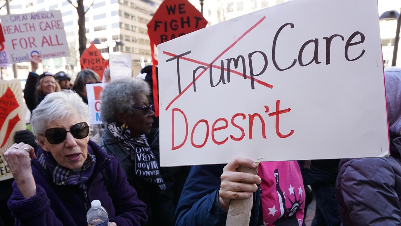 Manifestations contre la Trumpcare [AFP - Mandel Ngan]