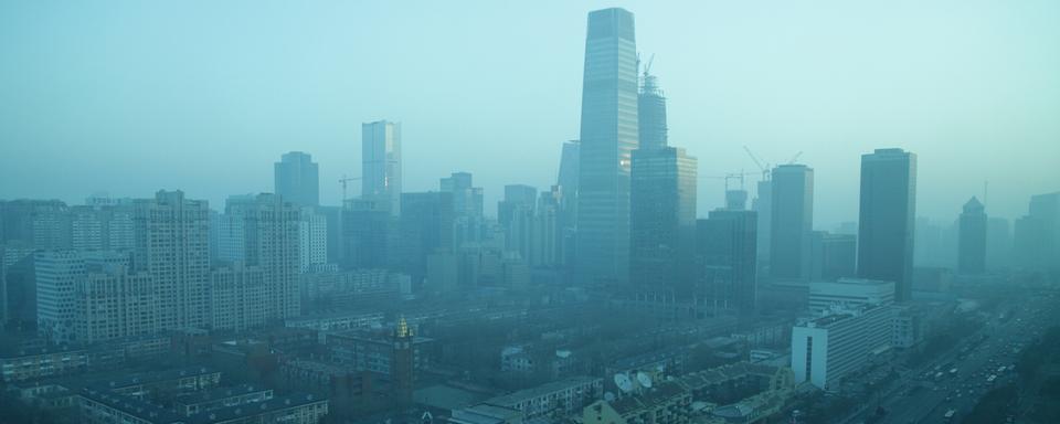 Vue sur le quartier des affaires à Pékin. [AP/Keystone - Aritz Parra]