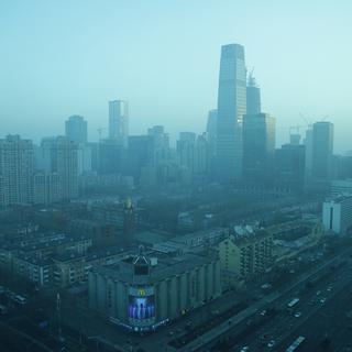 Vue sur le quartier des affaires à Pékin. [AP/Keystone - Aritz Parra]