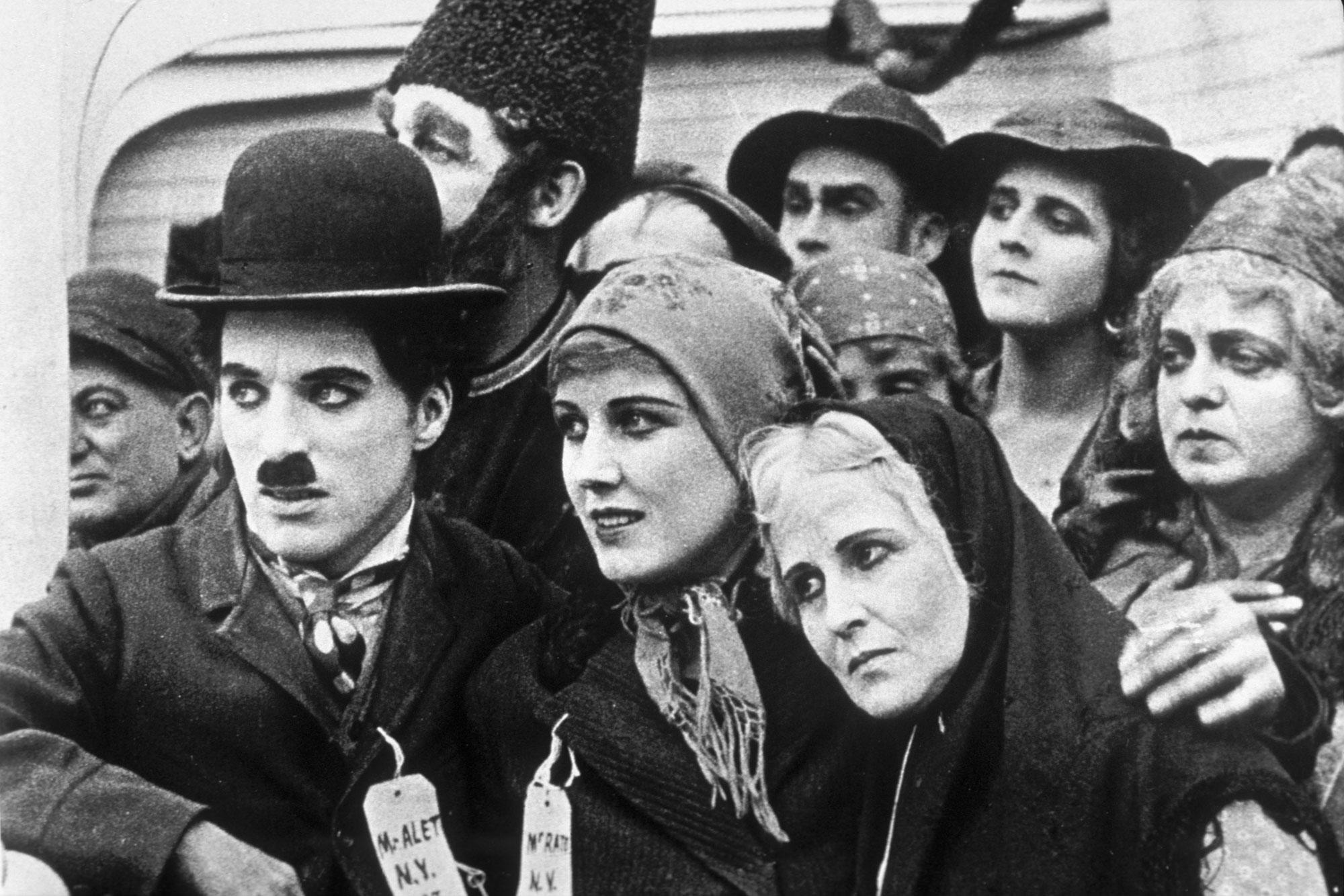 Sa veine sociale apparaît dès 1917 avec "The Immigrant" [Archives du 7eme Art / Photo12/AFP]