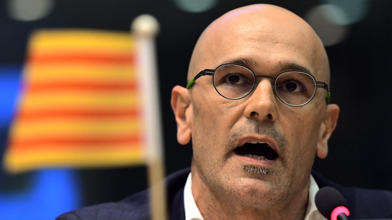 Raul Romeva, ministre catalan des Affaires étrangères. [AFP - Emmanuel Dunand]