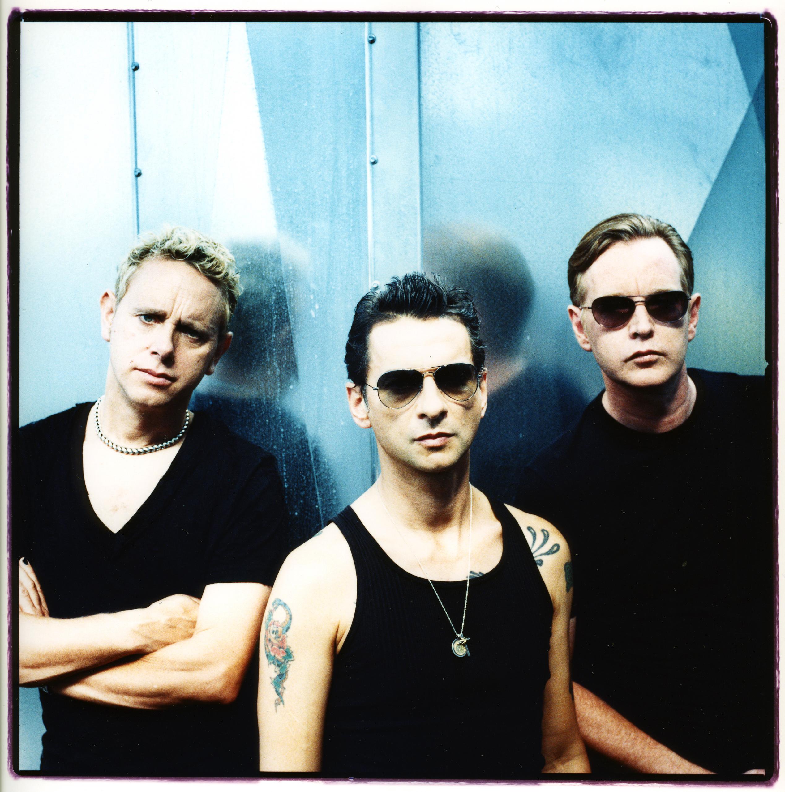 Portrait de Depeche Mode à Cologne, en septembre 2005. [Getty Images - Getty Images/Joe Dilworth/Photoshot]