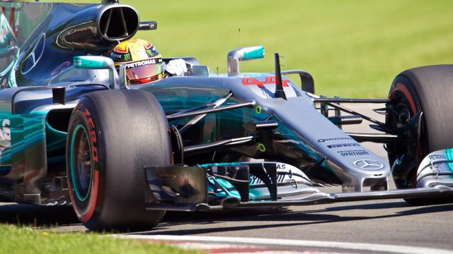 Lewis Hamilton a signé la 65e pole position de sa carrière. [Keystone - Andre Pichette]