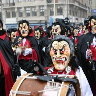 Carnaval de Bâle. [RTS/KOENIG Jean-Luc]