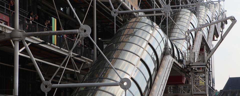 Le Centre Pompidou, à Paris, fête ses 40 ans d'existence. [Manuel Cohen]