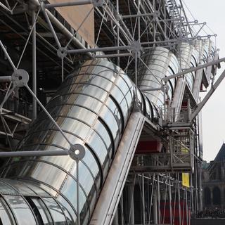 Le Centre Pompidou, à Paris, fête ses 40 ans d'existence. [Manuel Cohen]