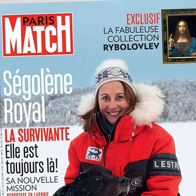 Ségolène Royal fait la couverture de Paris Match.