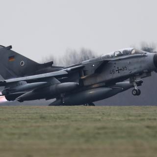 Un avion militaire allemand (image d'illustration). [Reuters - Fabian Bimmer]
