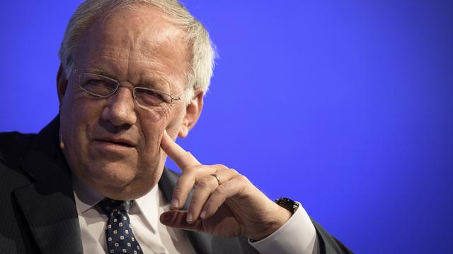 Le conseiller fédéral Johann Schneider-Ammann. [Keystone - Gian Ehrenzeller]