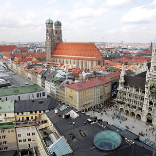 La ville de Munich. Image d'illustration. [Keystone - Diether Endlicher/AP]