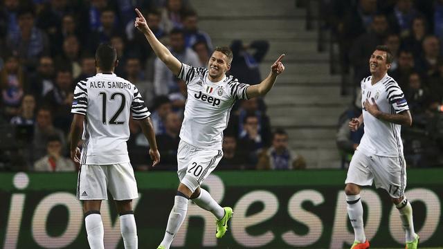 Pjaca a délivré la Juventus à un quart d'heure de la fin du match. [Lusa Estela Silva]