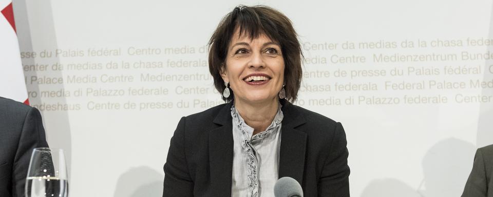 Doris Leuthard. [Keystone - Alessandro della Valle]