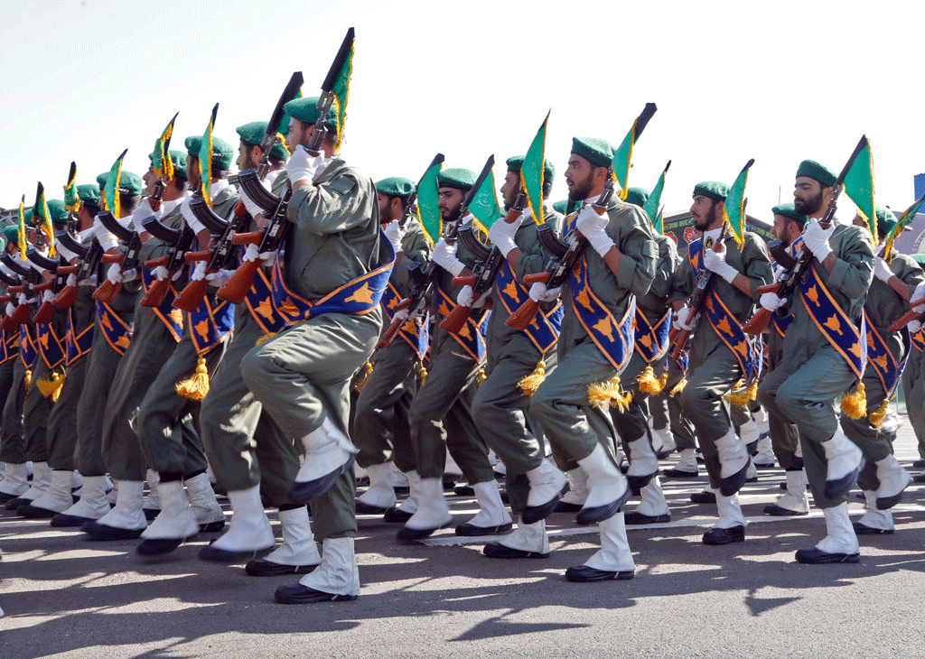 Défilé de l'armée iranienne. [AFP - STR]