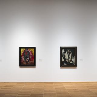 Une grande exposition consacrée à Marc Chagall au Musée des Beaux-Arts de Bâle. [Keystone - Patrick Straub]