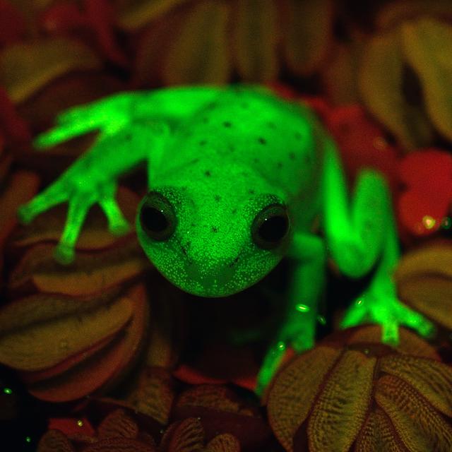 Des amphibiens fluorescents [C.Taboada]