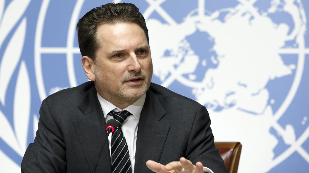 Pierre Krähenbühl, commissaire général de l'UNRWA. [Keystone - Salvatore Di Nolfi]