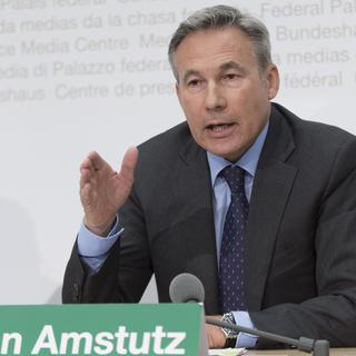 Adrian Amstutz, président de l'ASTAG, déplore les propos du directeur de Suisse Tourisme Jürg Schmid. [Lukas Lehmann]