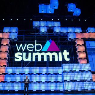 Le Web Summit se tient à Lisbonne. [Keystone - Antonio Cotrim]
