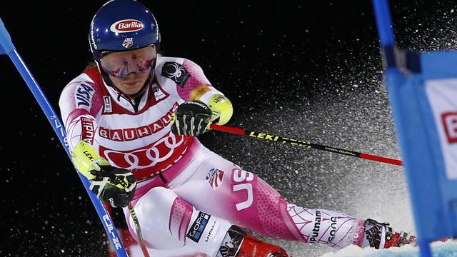 La skieuse américaine Mikaela Shiffrin. [Gabriele Facciotti]