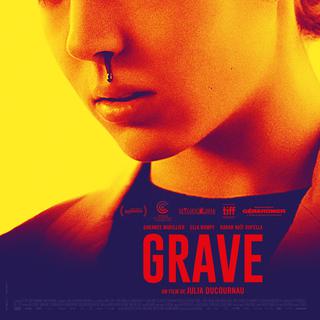 L'affiche du film "Grave" de Julia Ducournau. [Petit Film/Rouge International/Frakas Productions]