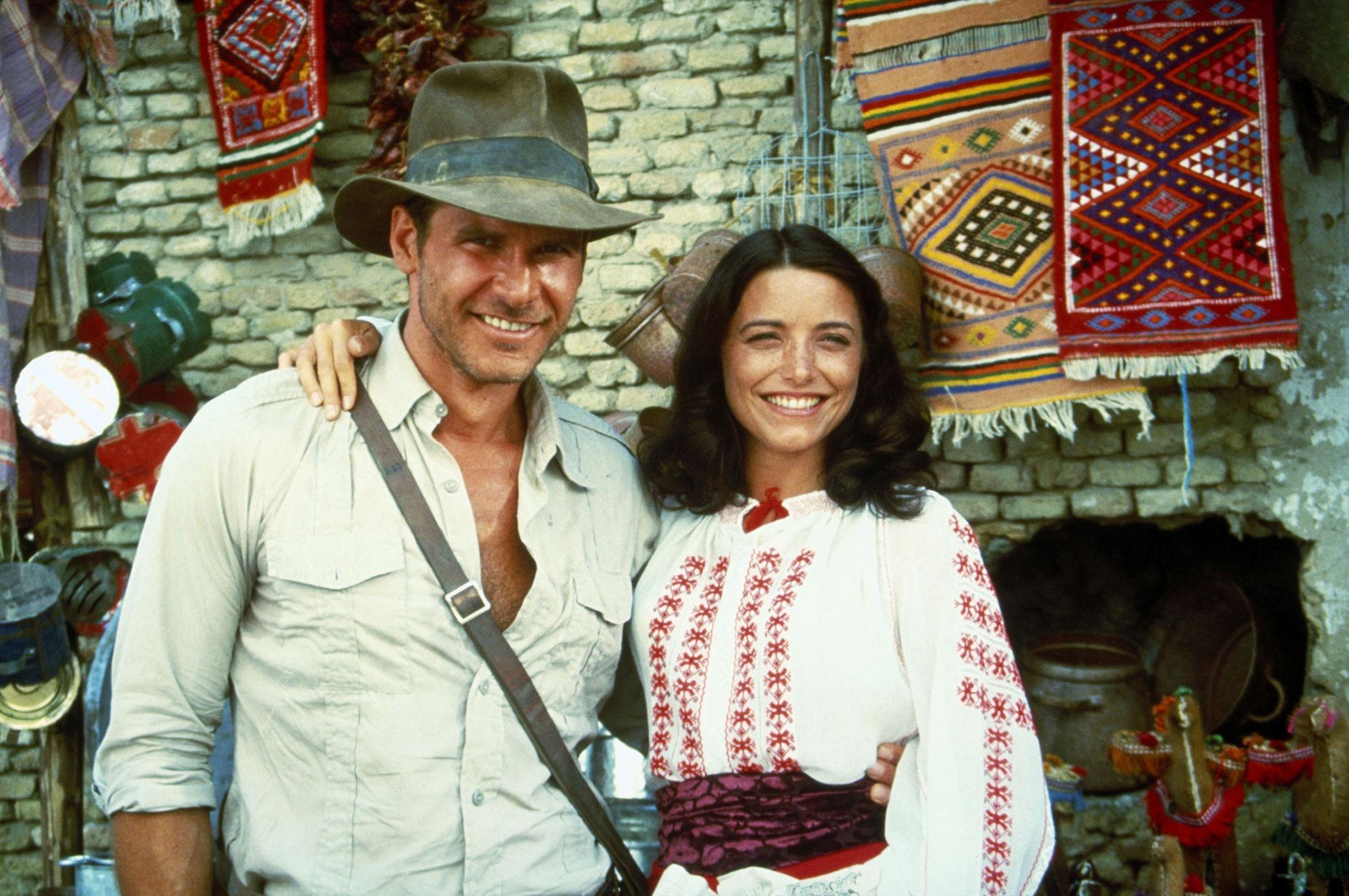 Harrison Ford et Karen Allen dans "Les Aventuriers de l'Arche perdue". [AFP - Archives du 7eme Art]