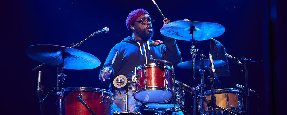 Questlove, batteur et leader de The Roots [Montreux Jazz Festival - Daniel Balmat]