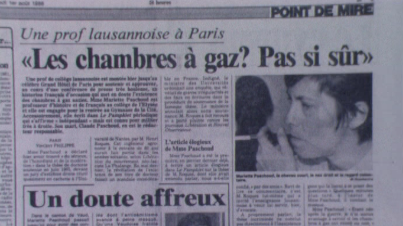 Article du 24 heures du 1er août 1987. [RTS]